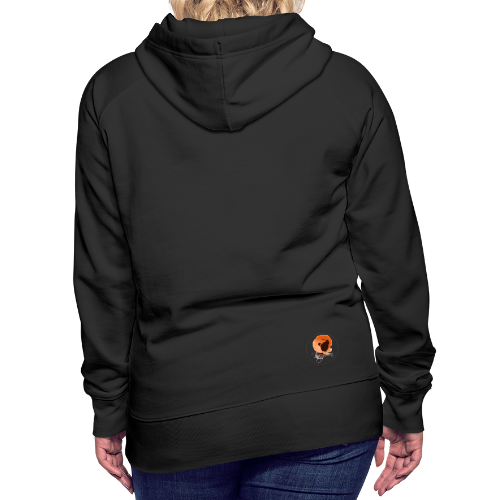 God Women’s Premium Hoodie - black