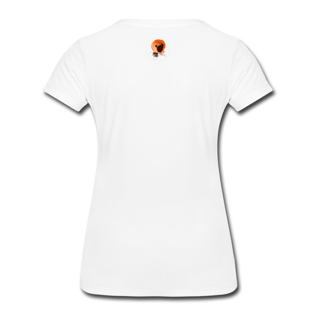 Alpha & Omega Women’s Premium White T-Shirt - white